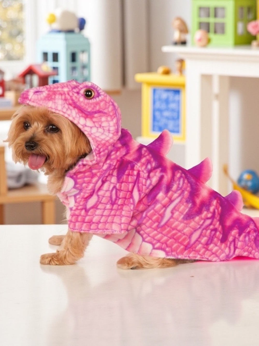 NOT FOR SALE Rubie’s Pink Dino Dog Costume Small NWOT
